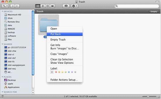 restore deleted files for mac